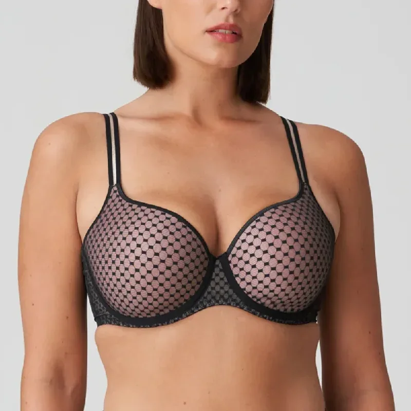 Glass Beach Padded Bra Heartshape Black