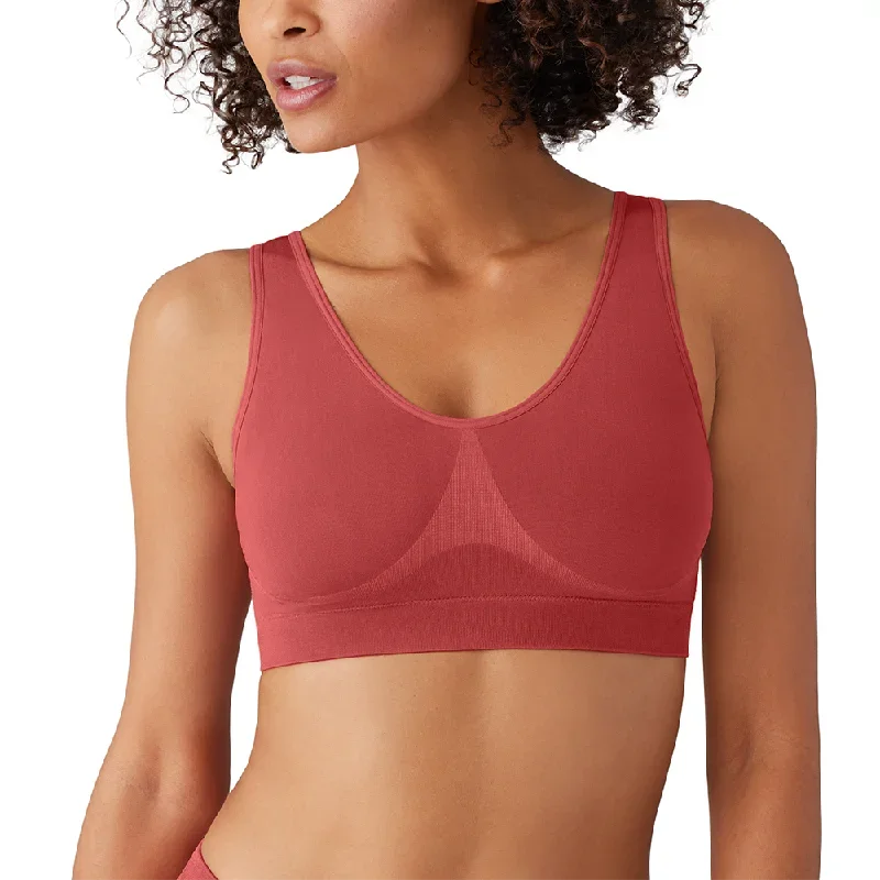 Wacoal B-Smooth Wire Free Bralette 835275 Garnet Rose