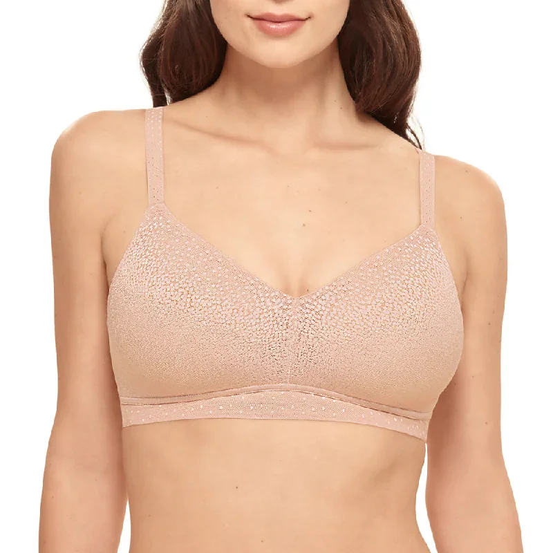 Wacoal Back Appeal Wire Free Bra 852303 Rose Dust