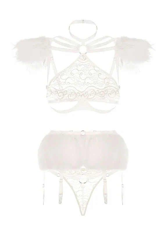 White Angel Role-Playing Lingerie Set (White)