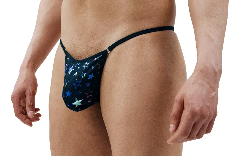 Premium Men's Thong Featuring a Stylish Ring