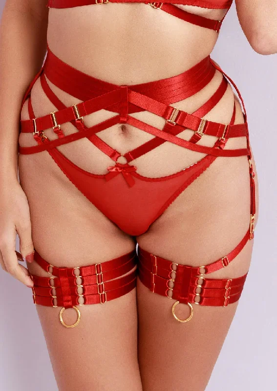 Panel Suspender Red