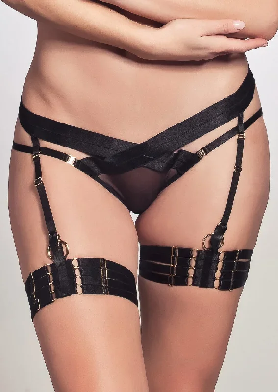 Tomoe Harness Brief Black