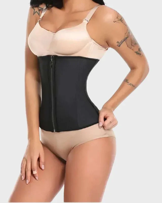 SheCurve Breathable Latex Zipper Body Shaper