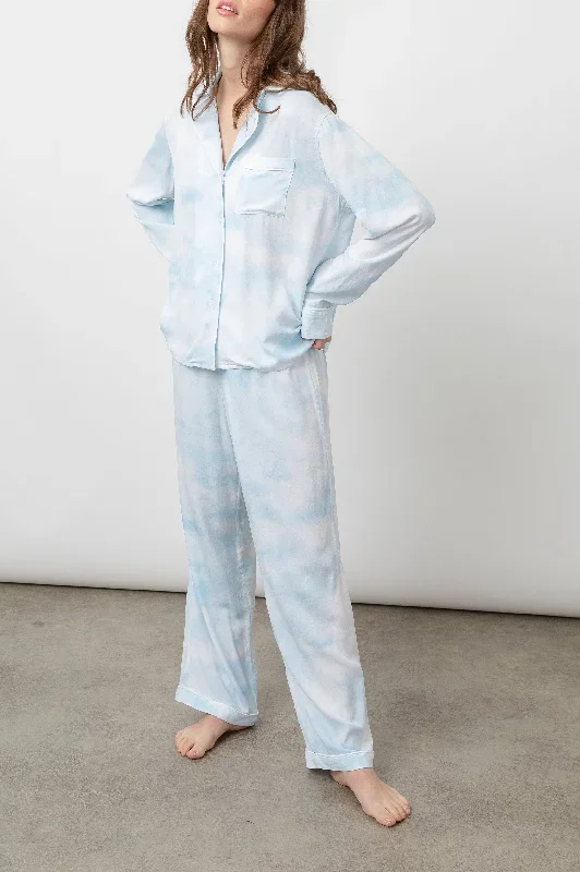 CLARA PAJAMA SET - CLOUDY