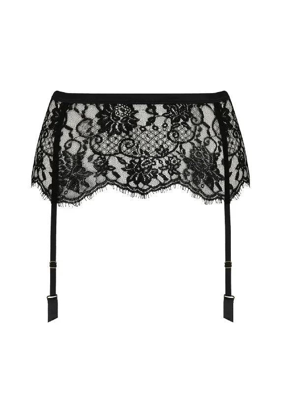 Hera Suspender Belt (Black)