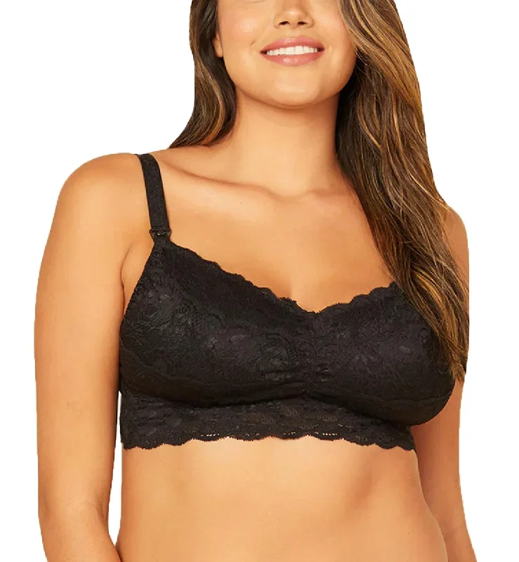 Cosabella Mommie Never Say Never Curvy Nursing Bralette (NEVER1315)- Black