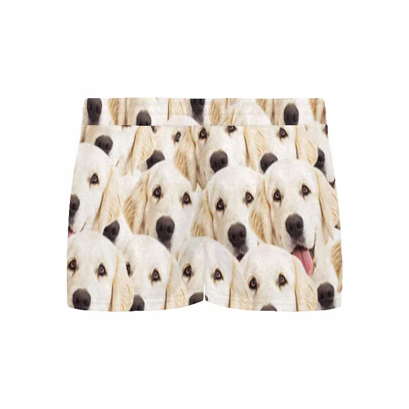 custom-face-womens-pajama-shorts-personalized-pet-photo-sleepwear-shorts