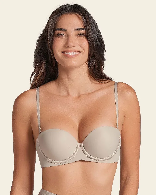 Double Push-Up Strapless Petite Bra