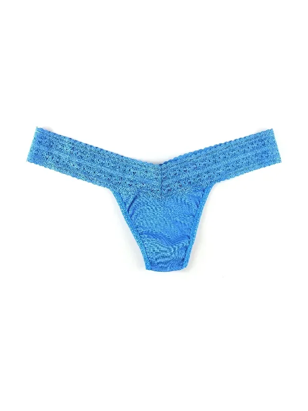 DreamEase™ Low Rise Thong Laguna Blue