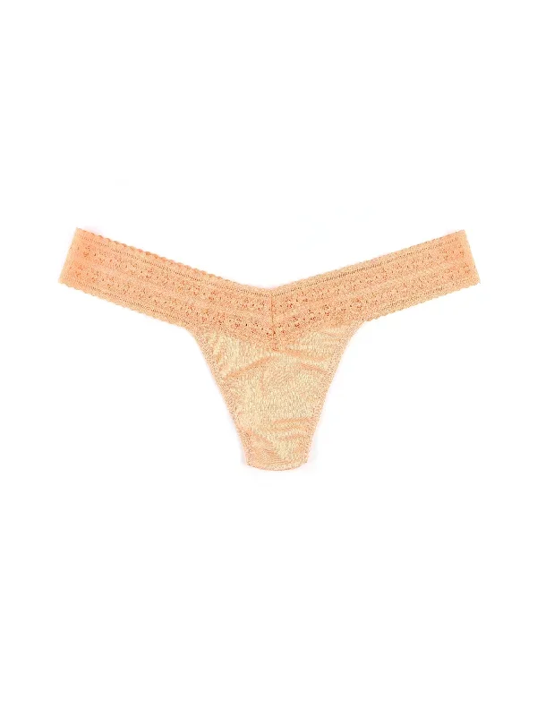 DreamEase™ Low Rise Thong Orange Blossom