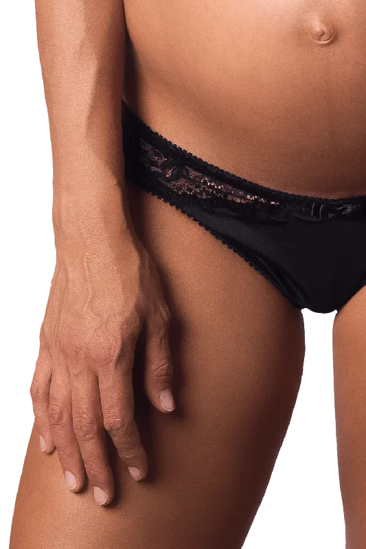 ECLIPSE JET BLACK BIKINI BRIEF