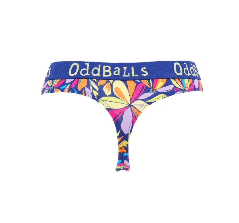 Flower Power - Ladies Thongs