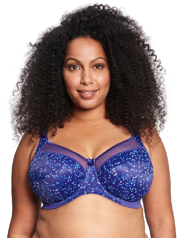 Goddess Kayla GD6162 Purple Cascade UW Banded Bra