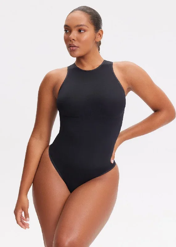 Halter Top Shapewear Bodysuit