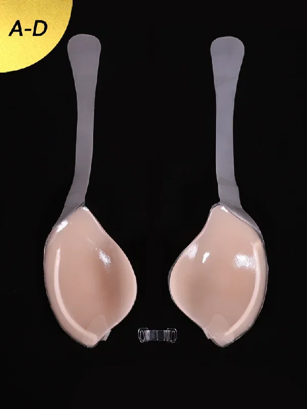 Invisible Strapless Silicone Underwire Bra