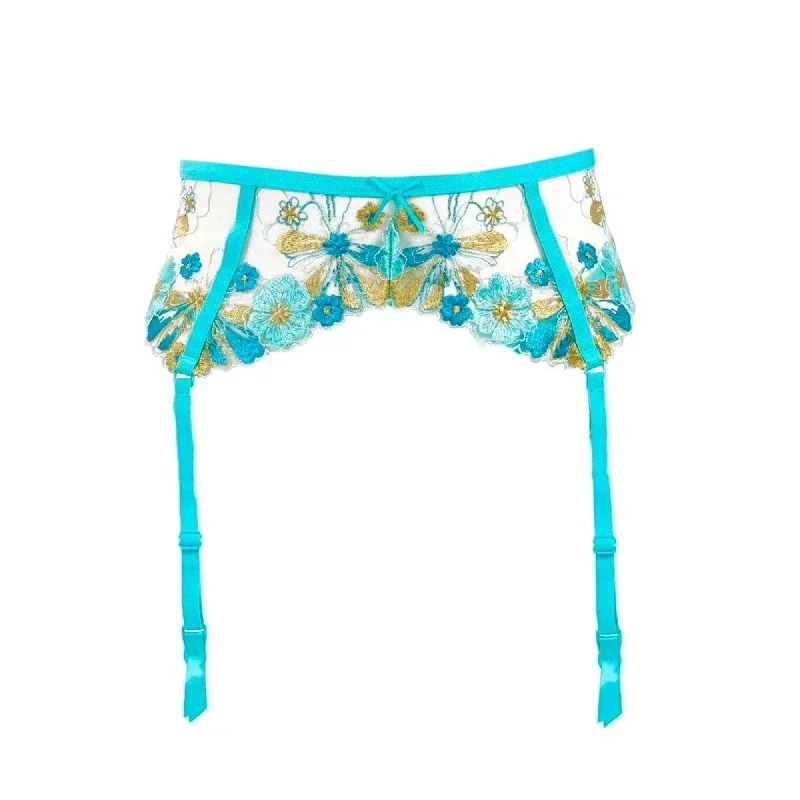 love-vera-embroidered-floral-garter-blue-curacao