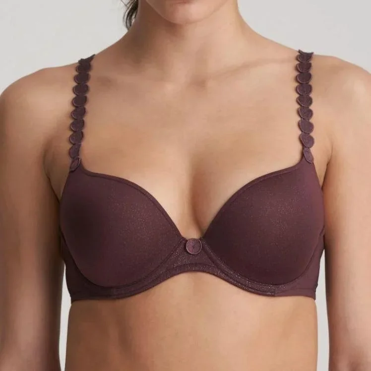 Marie Jo Tom Push-Up Bra in Aubergine 022827