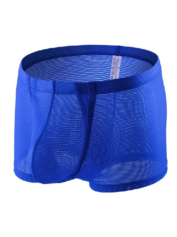 Men's Big Pouch U-convex Trunks with Fly