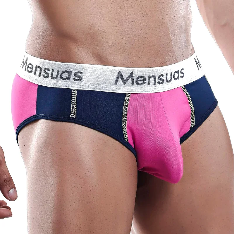 Mensuas MNJ010 Brief Turquoise/White