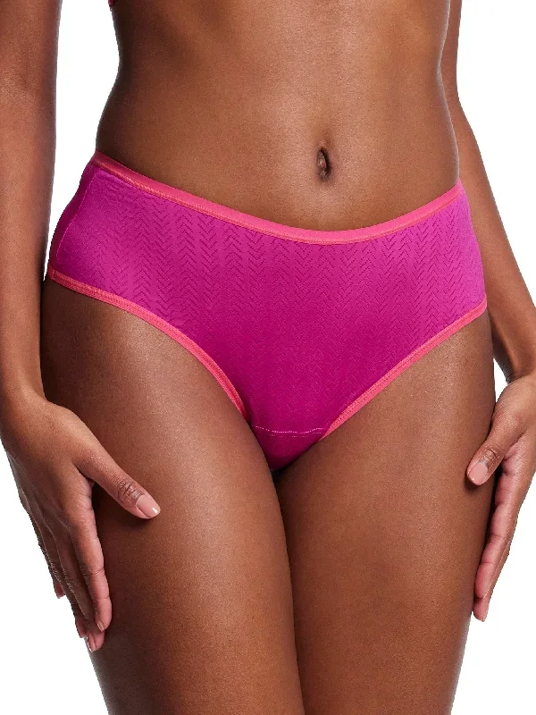 MoveCalm™ High Rise Thong Summer Plum Pink