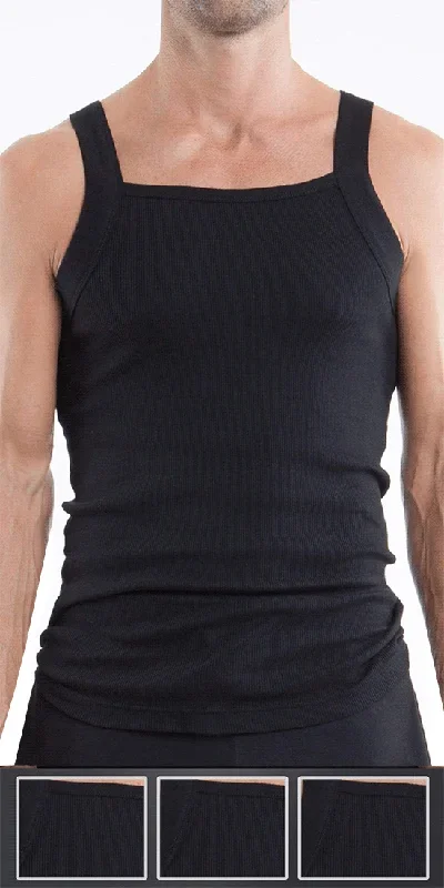 papi-559102-001-3pk-square-neck-tank-black