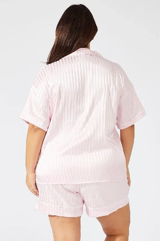 pink-stripe-satin-pyjamas-set-short-sleeve-cnw0001a-84w-1