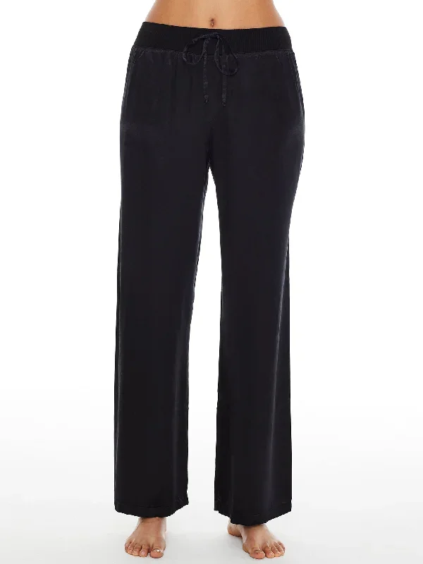 PJ Harlow Women's Jolie Satin Lounge Pants