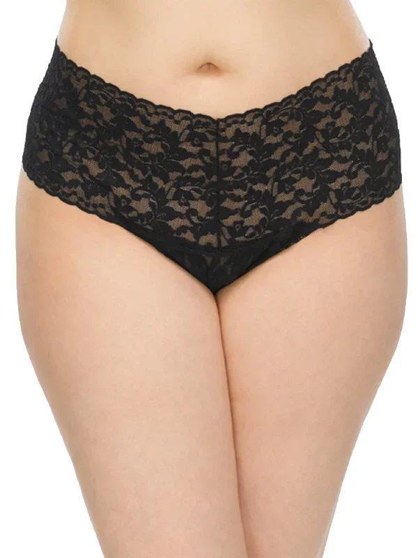 plus-size-retro-lace-thong-black