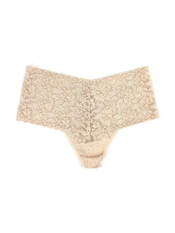 Retro Lace Thong Chai