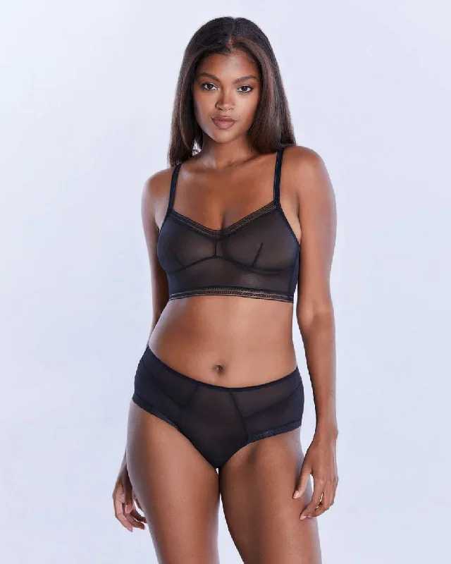 Jet Set Mesh Longline Bra