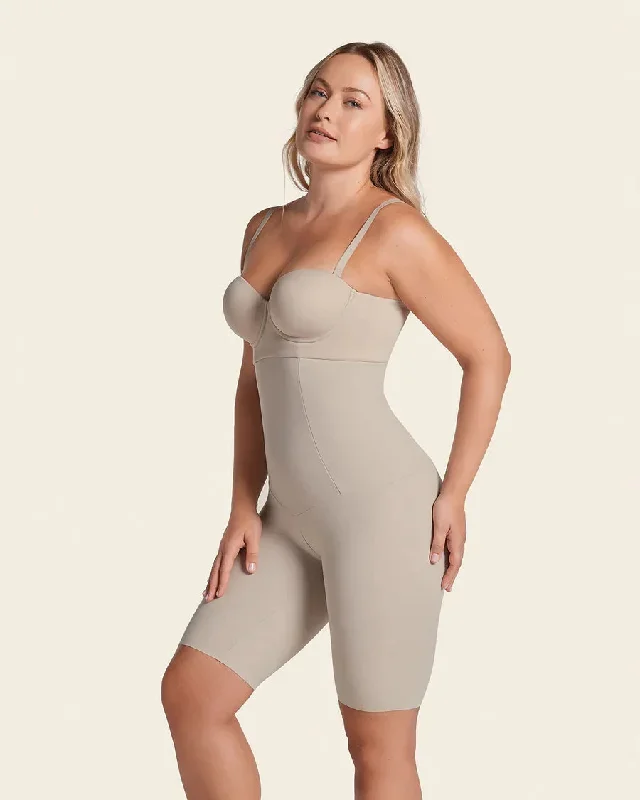 Extra High Waisted Firm Shaper Short Nude