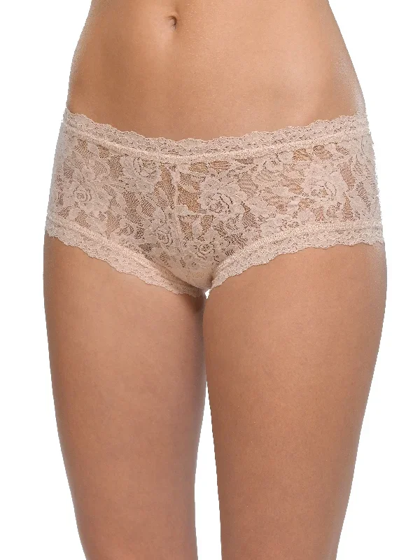 Signature Lace Boyshort Chai