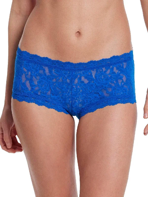 Signature Lace Boyshort Deep Dive Blue