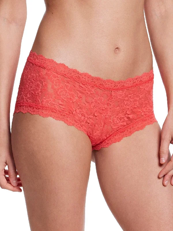 Signature Lace Boyshort Hibiscus Bloom Pink