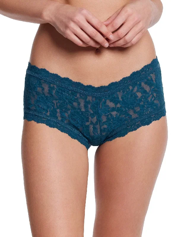 Signature Lace Boyshort Riviera Blue