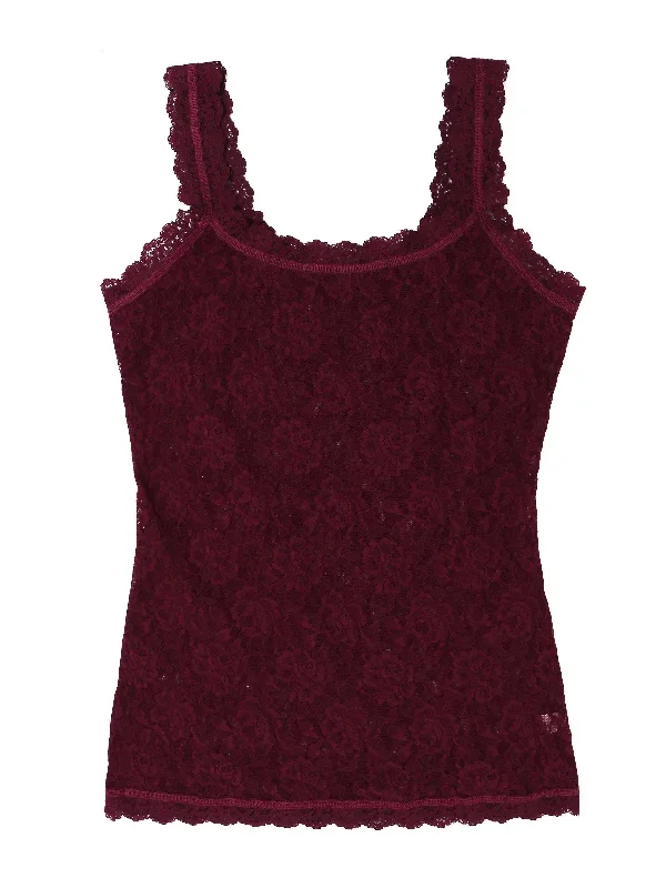 Signature Lace Classic Cami Dried Cherry Red Sale