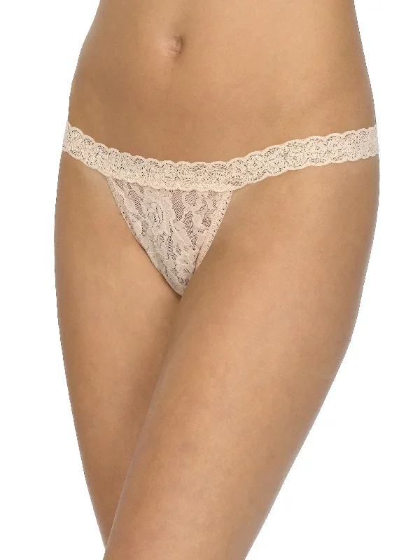 Signature Lace G-String Chai