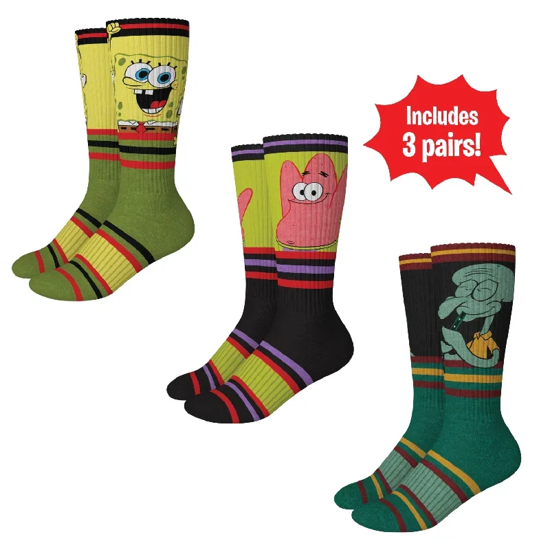 SWAG - Spongebob Premium Sport Soxers 3-Pack