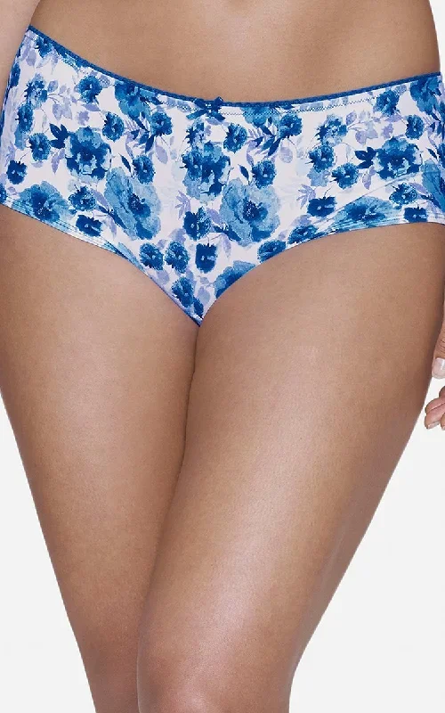 Ultimo Summer Bloom Boyshorts - Imperial Blue Print