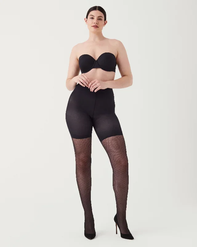 Tight-End Tights®, Micro Dot Fishnet