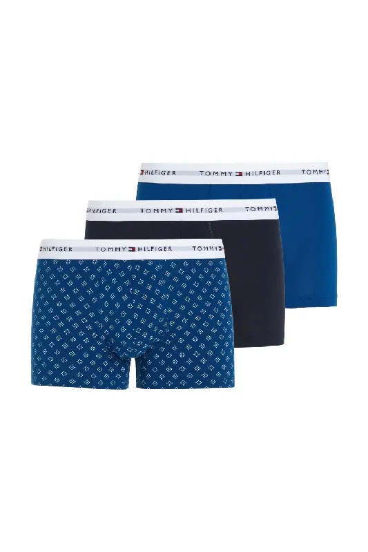 Tommy Hilfiger 3 Pack Men's Print Trunk