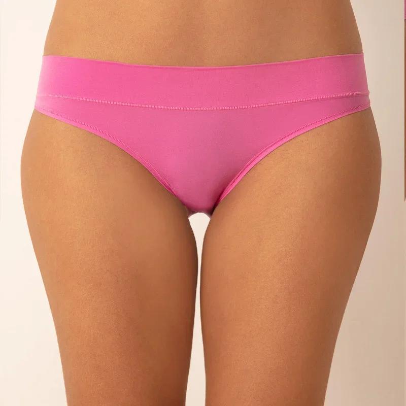 Nykd by Nykaa Super 4 Way Stretch Bikini Panty-NYP341-Pink Blast