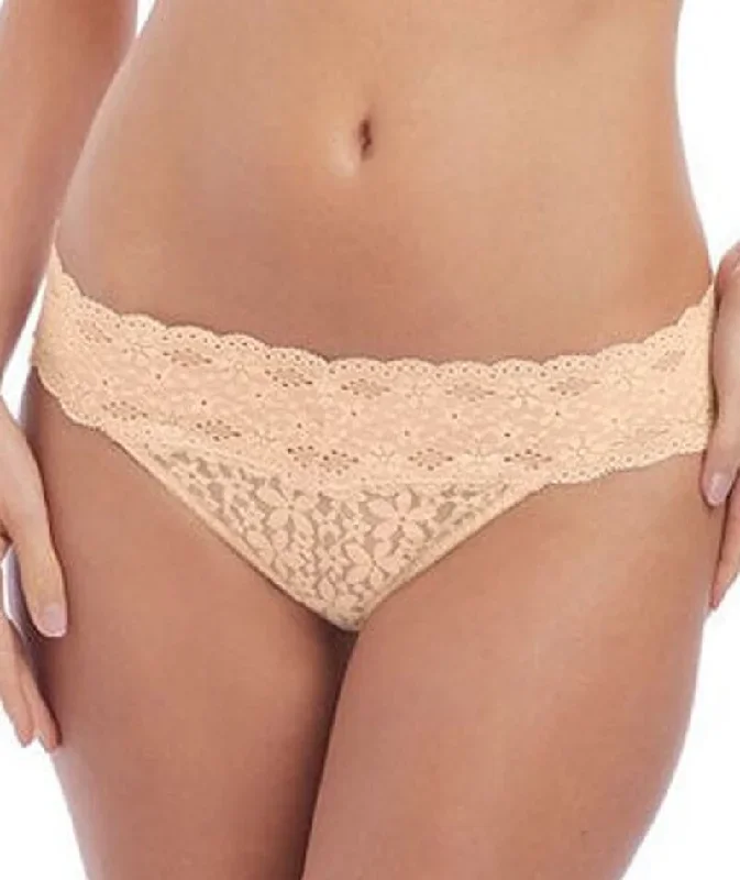 Wacoal Halo Lace Bikini Brief - Nude