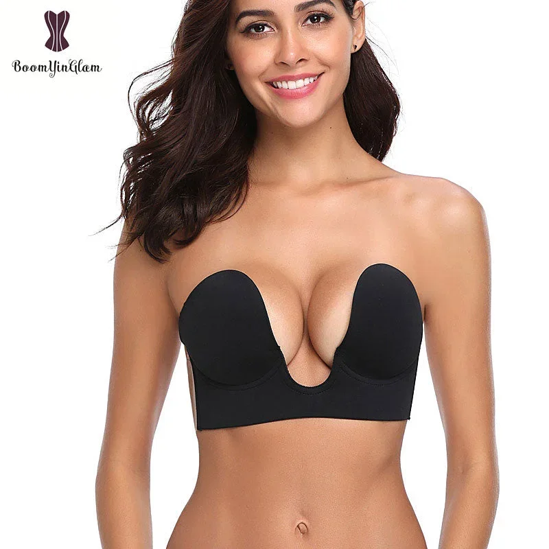 Wireless Strapless Invisible Seamless Backless Bralette