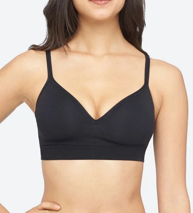 Yummie Dawn Black Wireless Bralette Bra YT5-113